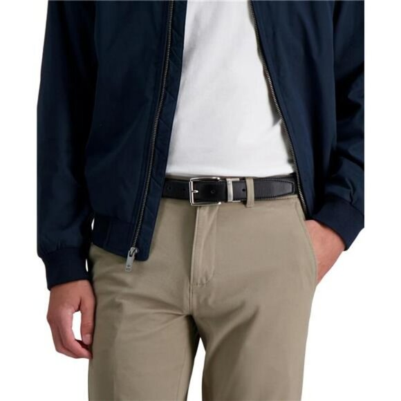 Dockers Mens Reversible Belt Rotating Buckle Casual Dress Belt Big Tall Sizes - Picture 4 of 7